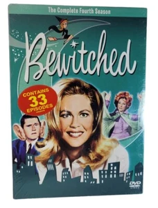 Bewitched Season 4 Elizabeth Montgomery TV 4 Disc Set NEW SEALED - Picture 1 of 3