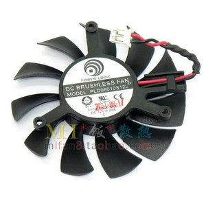 Power Logic PLD06010S12L DC12V 0.20A 55mm Cooling Fan 54x54x10mm #M2569 QL k1 - Picture 1 of 2
