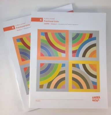 Eureka Math 2 Squared Fractional Units Grade 4 Module 4 Learn Apply - Image 1 of 4