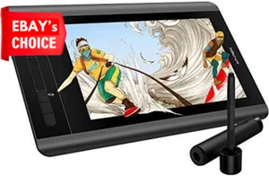 Artist 12 12" HD IPS Digital Drawing Tablet Pen Display 1920x1080 Shortcut Keys - Picture 1 of 12