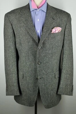 Austin Reed Men's Gray Wool Sport Coat Blazer 42 42 Long - Image 1 of 4