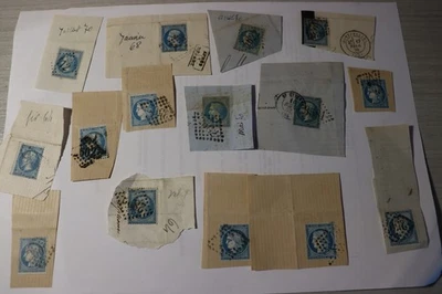 Petit lot de timbres français 19eme - Photo 1/4