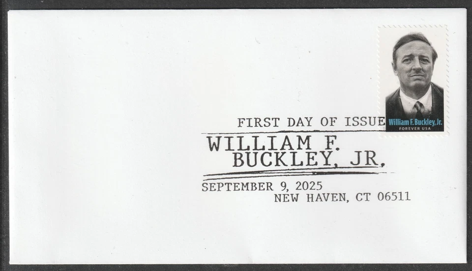 US 6032 William F Buckley Jr BWP FDC 2025 - Image 1 of 1