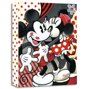 Hugs and Kisses 24Hx18W Disney Fine Art by Tim Rogerson - Picture 1 of 1