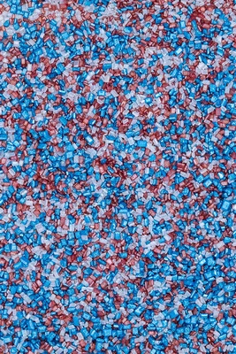 SPRINKLY - Sparkling Sugar - Red, White & Blue - Edible Cake Sprinkles - Image 1 of 2