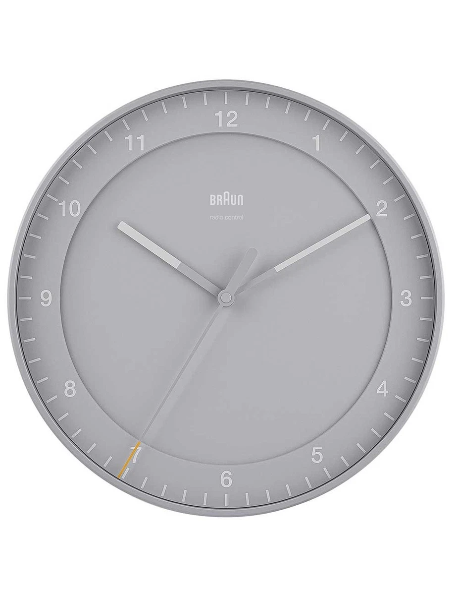 【新品未使用・廃盤品】BRAUN ブラウン 掛時計 BNC006 ホワイト BRAUN（ブラウン） BRAUN Classic Wall Clock クラシック ウォール