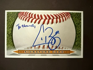 Cavan Biggio, ROYALS (2019 Debut) SIGNED 3x5 Index Card (HS) - Picture 1 of 1