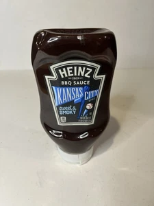 Heinz Kansas City Style BBQ Sauce Sweet & Smoky (20.2 oz Bottle) Out Of Date - Picture 1 of 9