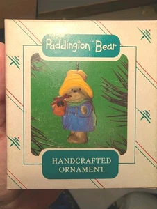 1986 Hallmark Andenken Ornament Paddington Bär Neu im Karton NEU IN BOX SLDB - Bild 1 von 3