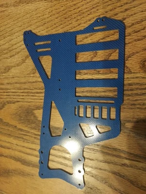 Rare NEW TRINITY REFLEX 12TH PAN CAR CHASSIS BLUE OVAL LTO - Image 1 of 2