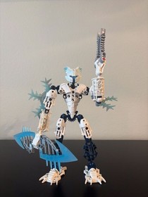 LEGO Bionicle Gelu Glatorian Legends 8988 (99% complete) Please Read