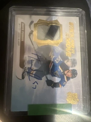 2020-21 UD The Cup Stick And Move David Perron Auto /10 - Image 1 of 4