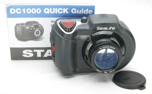 Carcasa para cámara submarina SeaLife DC1000 SOLAMENTE. Limpio. Nunca he estado en el agua. - Imagen 1 de 2