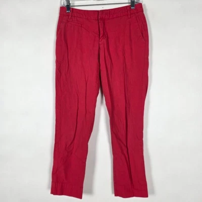 Pantalones chinos Patagonia de mezcla de algodón orgánico para mujer talla 2 rojos Foto 1 de 4