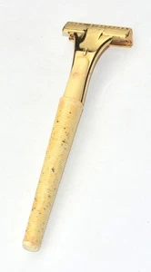 Schick Type K1 Gold Plated Injector Lady Eversharp Beauty Razor, NICE VALUE - Picture 1 of 7