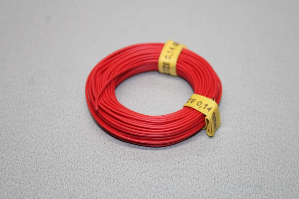 BRAWA 3102 Kabellitze Red 0, 14mm ² 32 10/12ft Gauge H0 - Image 1 of 1