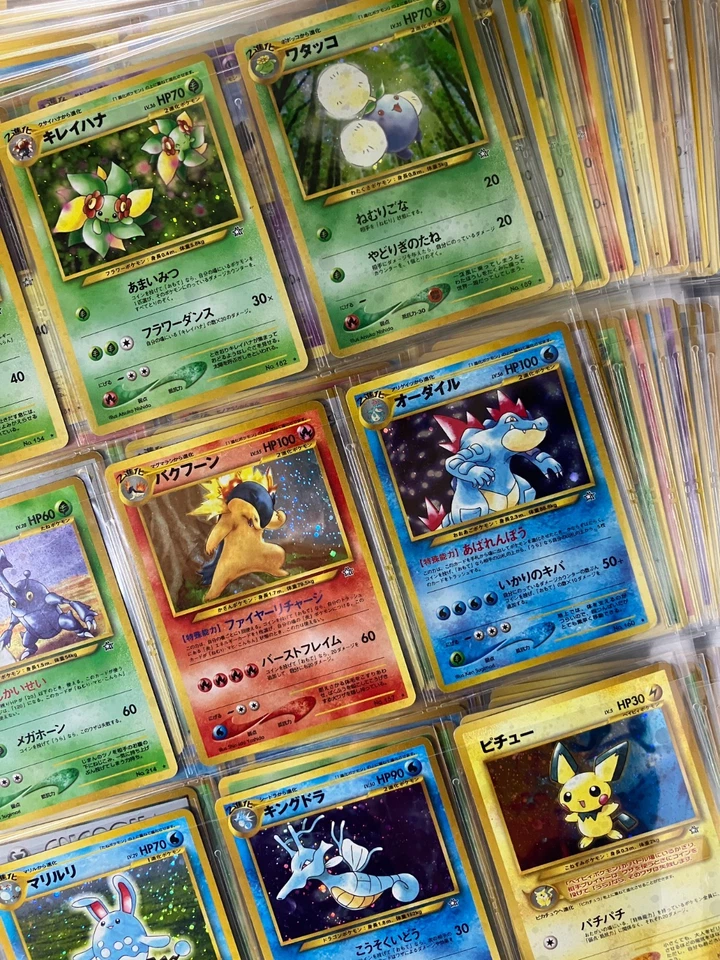 Neo Genesis 100% Complete MASTER SET 96/96 Japanese Pokemon Cards - Image 1 of 4