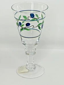 Wedgwood Tuscany Collection Hand Painted All Purpose Goblet 10 oz - Picture 1 of 6