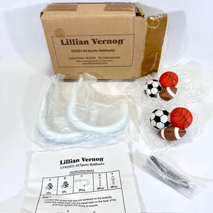 Juego de 2 piezas de soporte de pared para cortinas deportivas de cerámica Lillian Vernon - Nuevo - Imagen 1 de 5