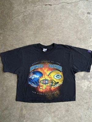 Camiseta Super Bowl Denver Vs Green Bay 1998 vintage Foto 1 de 4