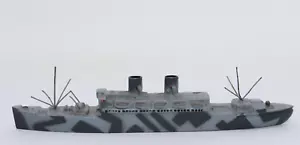 zx3599, Altes Wiking Schiffsmodell Passagier Handelsschiff Tarn Metall 1:1250 - Bild 1 von 6