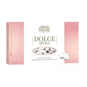 Maxtris confetti italiani di mandorla 1 kg dolce sposa gold bianco (gold) MAX-D - Foto 1 di 1
