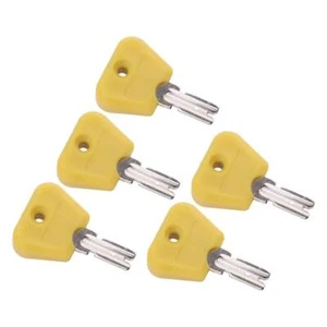 Llave de interruptor de bloqueo de encendido para carretilla elevadora 5 piezas apta para Hyster Clark Yale 379902 1492154 - Imagen 1 de 4
