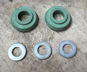 New Old Stock Oil Cooler Conversion Seal Kit (Green & Silver) Part #111 198 029. - Foto 1 di 5