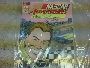 1991 #1 Nascar Adventures Fred Lorenzen 28 Ford Vortex Comic - Bild 1 von 2