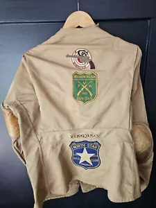 1940s 10-X Imperial Shooting Jacket Size 42 North Star Rifle Club Colt Vintage - Picture 1 of 8