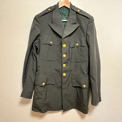 Vintage US Army Vietnam Uniform Jacket Coat Men Size 38L - Image 1 of 4