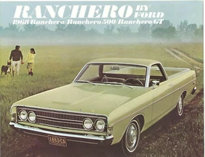 1968 Ford Ranchero 500 GT Dealer Sales Brochure - Picture 1 of 1