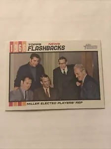 MARVIN MILLER Elected Player's Rep 2015 Topps Heritage 1966 Noticias Flashback NF-9 - Imagen 1 de 2