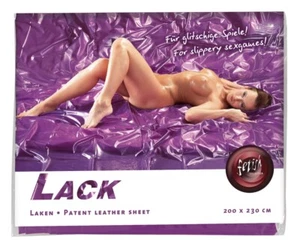 Latex Sábana Resistente Al Agua Goma Pinturas de Cama 200x230 Violeta Laca - Imagen 1 de 5