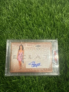 Salma Hayek 2023 Leaf Decadence Autograph Card # /10 Very Rare FULL NAME Auto!! - Picture 1 of 3