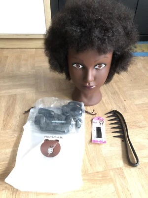 Frisier-Modell-Kopf / Puppen-Kopf / Frisur Set / - Bild 1 von 4