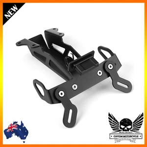 Guardabarros trasero motocicleta LED soporte matrícula Yamaha MT-09 FJ-09 TRACER 14-19 - Imagen 1 de 3