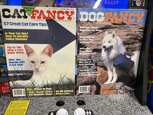 Lot of 2: August 1986 Dog Fancy & Cat Fancy Magazine FREE SHIPPING - Picture 1 of 4