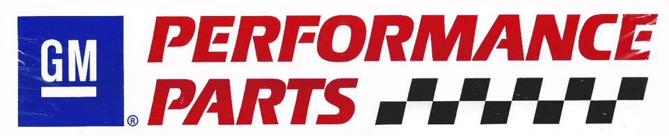 Наклейка GM Performance гоночный автомобиль мужская пещера ПОДЛИННАЯ 24 дюйма x 5 дюймов ГИГАНТСКАЯ УПАКОВКА 5 ШТ. - Изображение 1 из 1