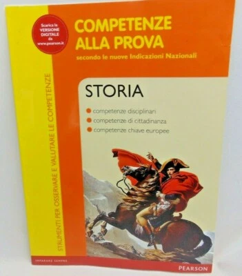 COMPETENZE ALLA PROVA  DI STORIA 2013 BY  PEARSON PAPERBACK - Image 1 of 4