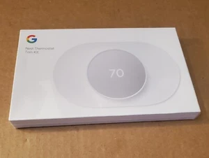 Google Nest Thermostat Trim Kit - Snow White (GA01837-US) - Picture 1 of 2