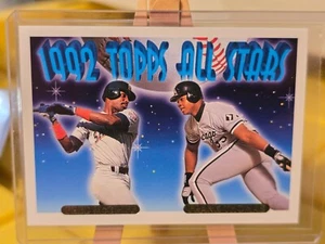 1993 Topps Gold #401 Fred McGriff & Frank Thomas - Bild 1 von 1