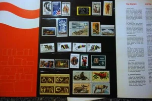 1972 Stati Uniti Commemorativo Francobollo Speciale USPS Mini-Album Francobolli/Cartella - Foto 1 di 10