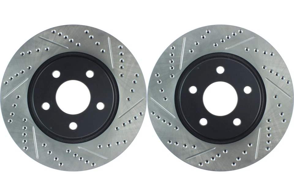 Par delantero de rotor de freno de disco Stoptech para Pontiac G4 2006 (46809) Foto 1 de 4