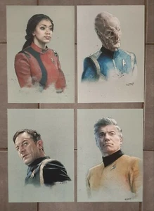 Star Trek Discovery Captains A4 exklusive Artprints von fletch. - Bild 1 von 1
