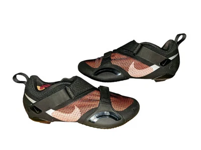 Nike Superrep Cycle Cycling Shoes Women's Size 9.5 Black Orange CJ0775 008 - Image 1 of 4