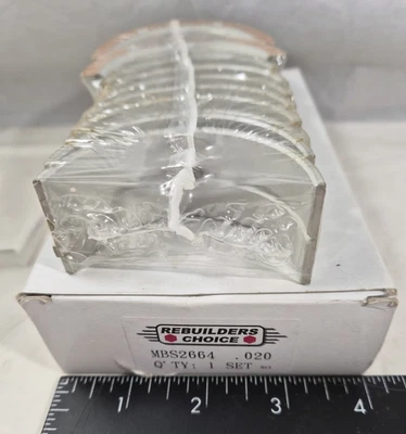 Buick Main Bearings 401 And 425 Nailhead .020 Over  1953-1966 complete set  New! - Image 1 of 4