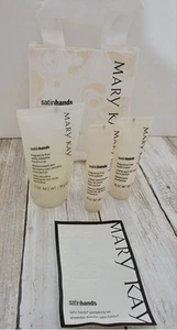 Mary Kay Fragrance Free Satin Hands Pampering Gift Set Deluxe MINI Travel Size - Picture 1 of 4