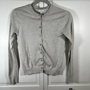 J. Crew | Women’s | Light Gray | Button-Up | Cardigan | Cotton | Classic | XS - Picture 1 of 6