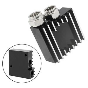Transmission Cooler 76*62mm/2.99*2.44in Aluminum Alloy Black Car Accessories - Picture 1 of 12